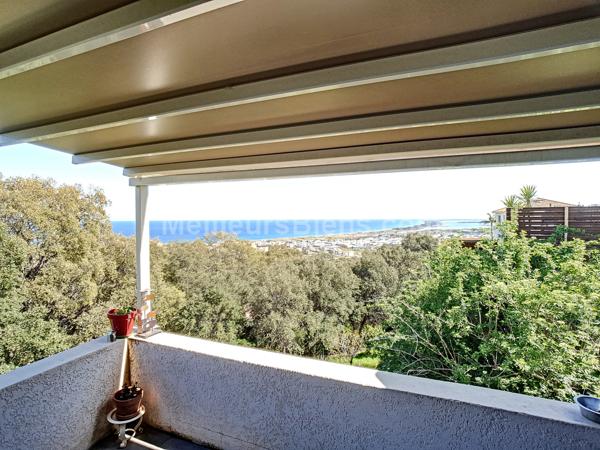  Maison récente T4 de 85m2 avec une belle vue mer sur les hauteurs de Bastia