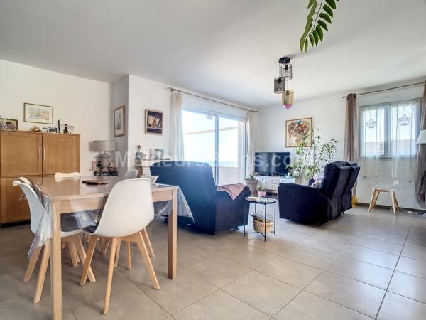  Maison récente T4 de 85m2 avec une belle vue mer sur les hauteurs de Bastia