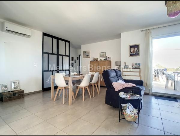  Maison récente T4 de 85m2 avec une belle vue mer sur les hauteurs de Bastia