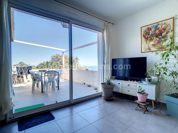  Maison récente T4 de 85m2 avec une belle vue mer sur les hauteurs de Bastia