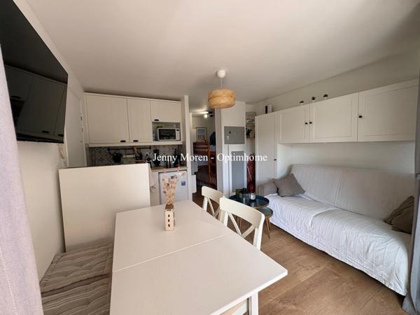 STUDIO CABINE À SAINTE-CÉCILE À 100 M DE LA PLAGE AVEC TERRASSE