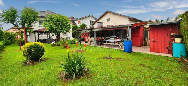 25420 – COURCELLES LES MONTBELIARD – MAISON 7 PIECES – 5 CHAMBRES – JARDIN – GARAGE