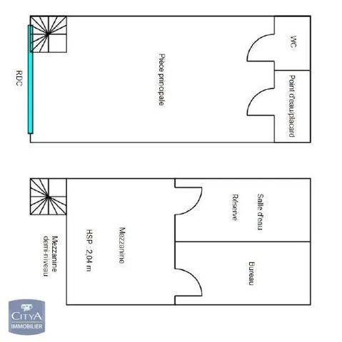 Local commercial à louer 50.14m² Grenoble (38000)
