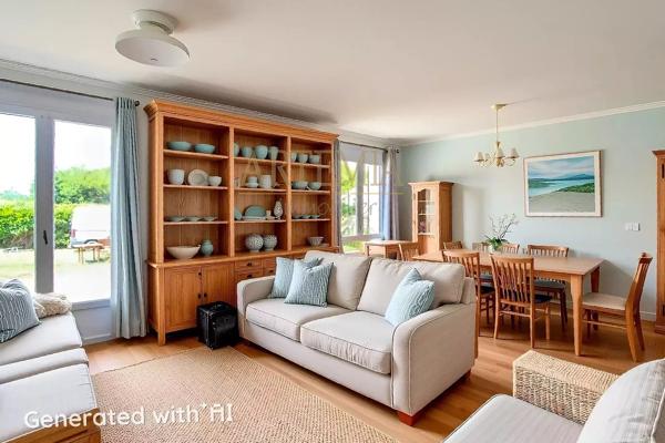 la Hume – 700M du Port – Maison 3 chambres, garage sur 440m² de terrain