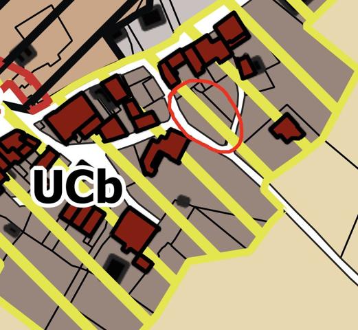 Terrain constructible de 402 m² avec emprise au sol non réglementée Crozet 01170