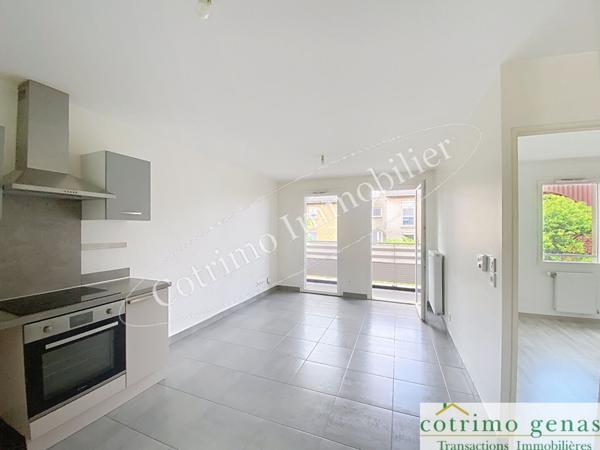 CHASSIEU 69680 Beau T2 de 39,44m²+balcon+parking