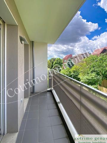 CHASSIEU 69680 Beau T2 de 39,44m²+balcon+parking