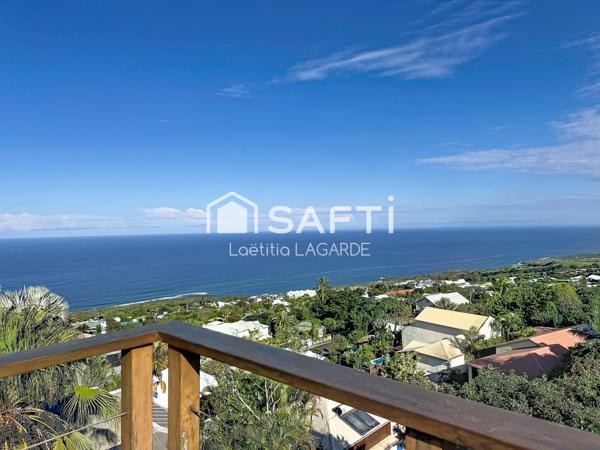 Esprit rooftop, vue mer et grande terrasse