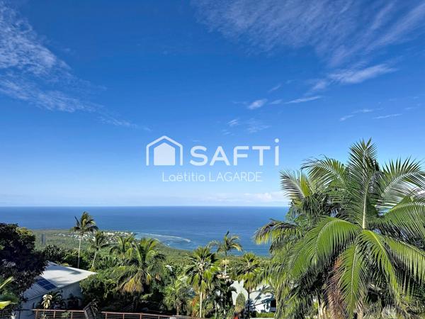 Esprit rooftop, vue mer et grande terrasse