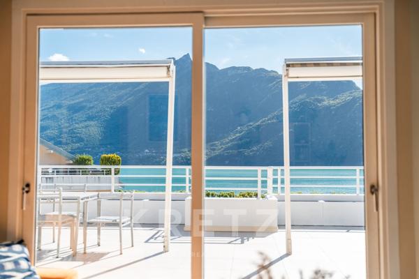 Appartement dernier étage, esplanade Aix les Bains, face au lac du Bourget