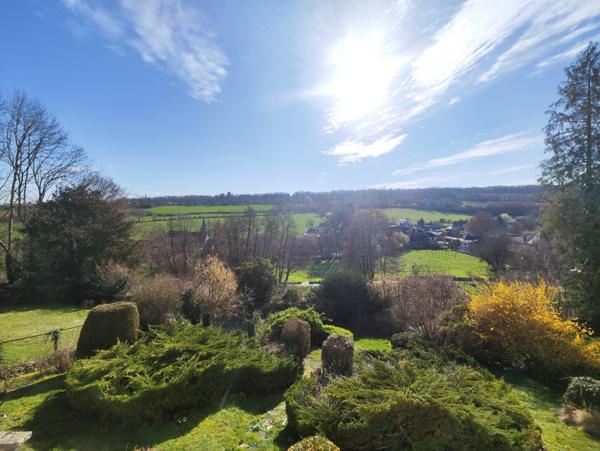 Superbe vue pour cette authentique maison de village