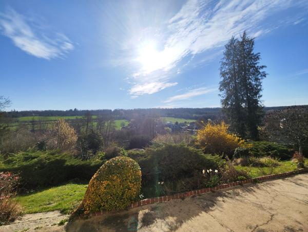Superbe vue pour cette authentique maison de village