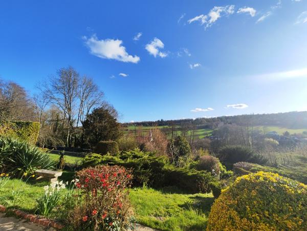 Superbe vue pour cette authentique maison de village