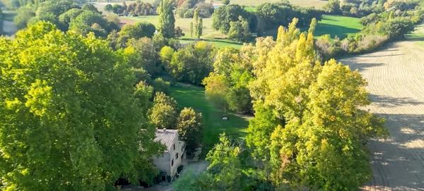 Forcalquier – Ancien moulin rénové 390 m² – 4 gîtes – parc 1,3 ha avec source naturelle, Provence, Haute-Provence