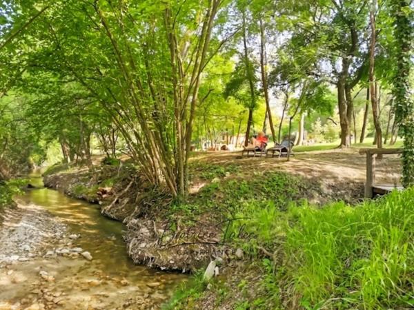 Forcalquier – Ancien moulin rénové 390 m² – 4 gîtes – parc 1,3 ha avec source naturelle, Provence, Haute-Provence