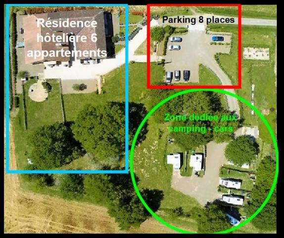 PROPRIÉTÉ DE CARACTÈRE – Maison d'Habitation avec 6 GÎTES + Emplacements CAMPING-CARS