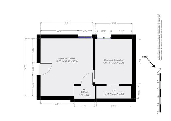Biscarrosse (40600) T1 CABINE CENTRE VILLE
