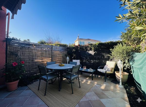 Villeneuve-Loubet (06270) Villeneuve-Loubet : Appartement à vendre avec jardin privatif et parking