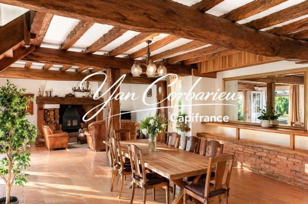 MAISON LAURAGAISE – 281 m² – PARC ARBORÉ 6 588 m²