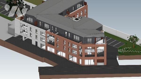 YVETOT CENTRE A VENDRE APPARTEMENTS DU T2 au T4 avec balcon, parking ou garages.