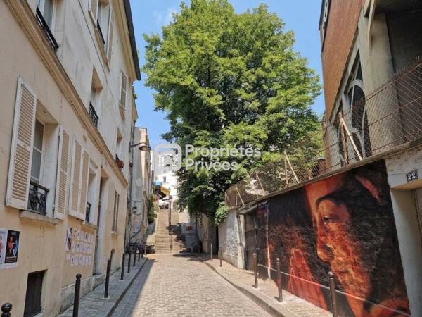 COUP DE COEUR - Appartement Paris 18ème Montmartre 2 pièces 29.41 m2