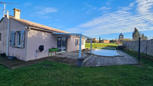Maison 91m2 - 3 chambres - piscine - 2005 m2 de terrain