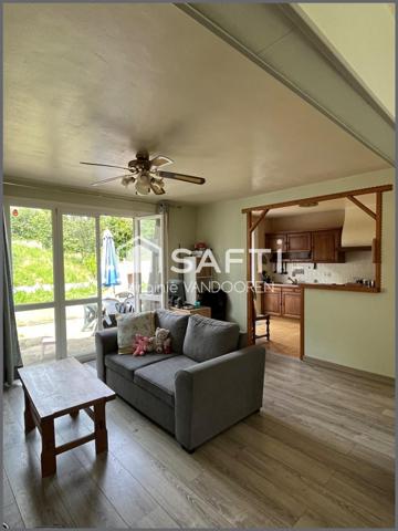 Maison semi-mitoyenne 3 chambres + Garage + Jardin