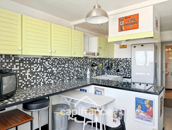 Appartement T3, 2 Chambres, 69 m², Dernier étage, La Genette, DPE B à venir (travaux votés et financés)