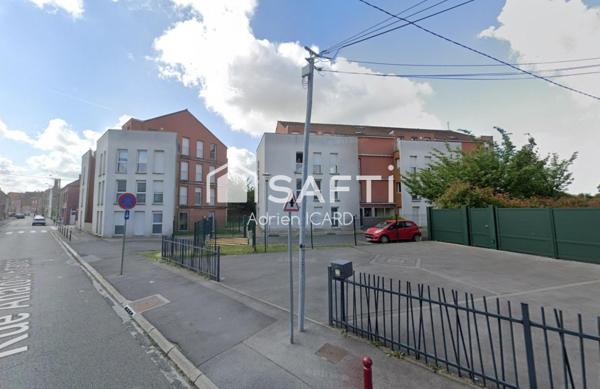 Appartement T2, balcon, résidence & parking sécurisés