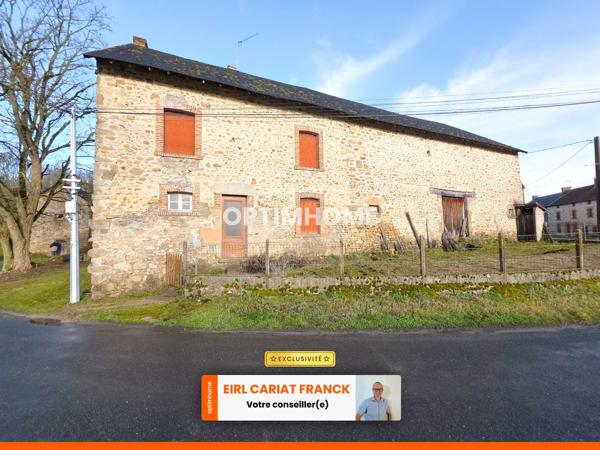 Maison à vendre 5 pièces FURSAC (23)