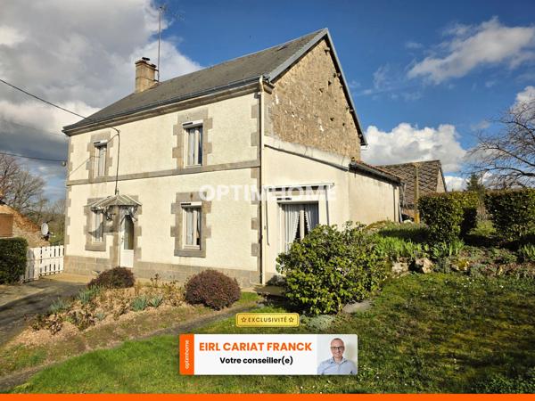MAISON EN PIERRE DE 121 M2 SUR ÉTAGE, L’ENSEMBLE SUR 2753 M² DE TERRAIN CLOS AVEC DES DÉPENDANCES :