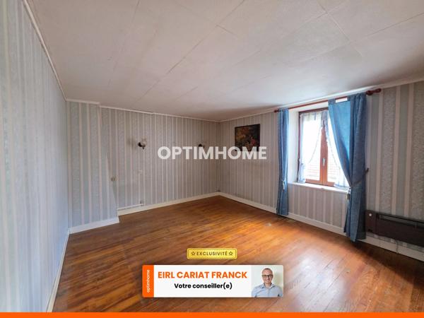 MAISON EN PIERRE DE 121 M2 SUR ÉTAGE, L’ENSEMBLE SUR 2753 M² DE TERRAIN CLOS AVEC DES DÉPENDANCES :