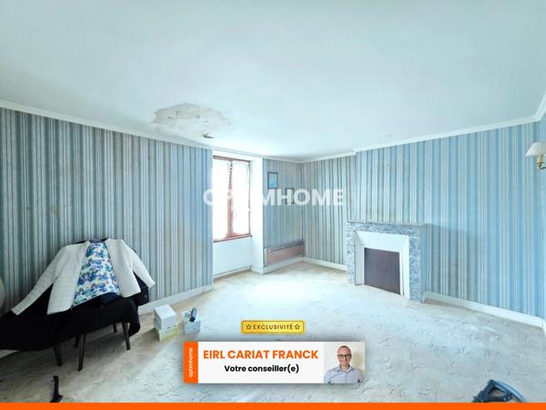 MAISON EN PIERRE DE 121 M2 SUR ÉTAGE, L’ENSEMBLE SUR 2753 M² DE TERRAIN CLOS AVEC DES DÉPENDANCES :