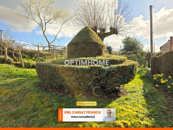 MAISON EN PIERRE DE 121 M2 SUR ÉTAGE, L’ENSEMBLE SUR 2753 M² DE TERRAIN CLOS AVEC DES DÉPENDANCES :