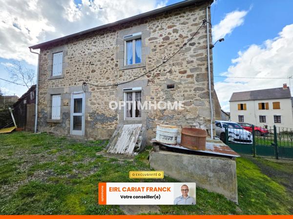 MAISON EN PIERRE DE 121 M2 SUR ÉTAGE, L’ENSEMBLE SUR 2753 M² DE TERRAIN CLOS AVEC DES DÉPENDANCES :