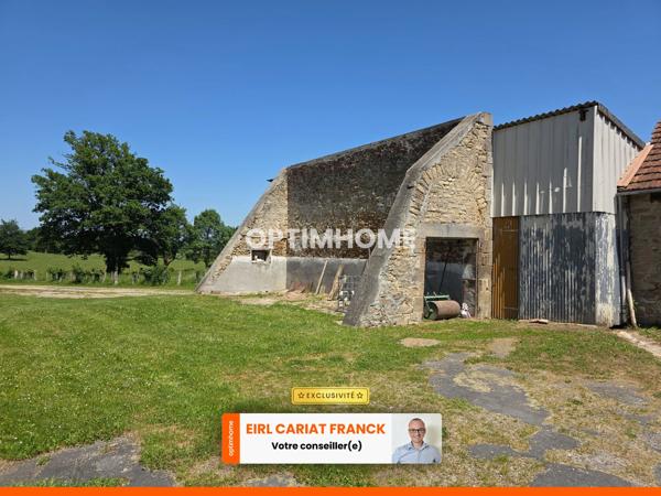 MAISON EN PIERRE DE 121 M2 SUR ÉTAGE, L’ENSEMBLE SUR 2753 M² DE TERRAIN CLOS AVEC DES DÉPENDANCES :