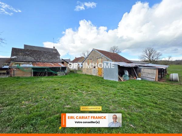 MAISON EN PIERRE DE 121 M2 SUR ÉTAGE, L’ENSEMBLE SUR 2753 M² DE TERRAIN CLOS AVEC DES DÉPENDANCES :