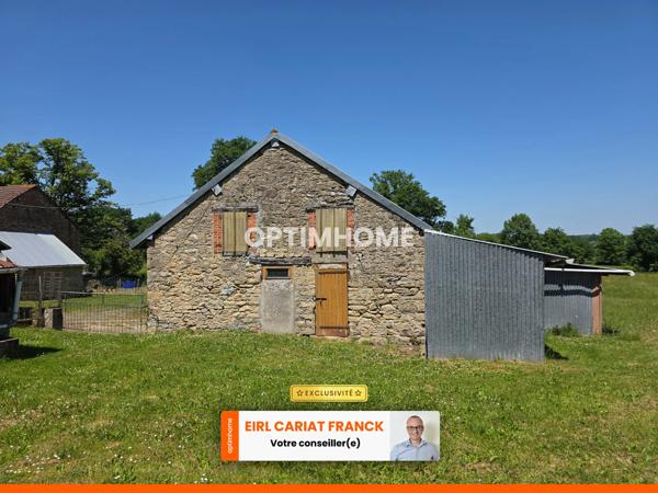 MAISON EN PIERRE DE 121 M2 SUR ÉTAGE, L’ENSEMBLE SUR 2753 M² DE TERRAIN CLOS AVEC DES DÉPENDANCES :