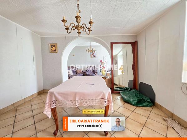MAISON EN PIERRE DE 121 M2 SUR ÉTAGE, L’ENSEMBLE SUR 2753 M² DE TERRAIN CLOS AVEC DES DÉPENDANCES :