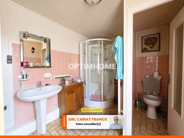 MAISON EN PIERRE DE 121 M2 SUR ÉTAGE, L’ENSEMBLE SUR 2753 M² DE TERRAIN CLOS AVEC DES DÉPENDANCES :