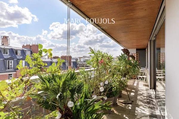 Paris 16 Maison de la radio : Duplex 4 chambres – Terrasses – Parking