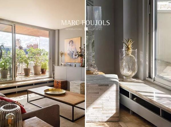 Paris 16 Maison de la radio : Duplex 4 chambres – Terrasses – Parking