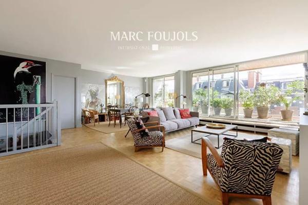 Paris 16 Maison de la radio : Duplex 4 chambres – Terrasses – Parking