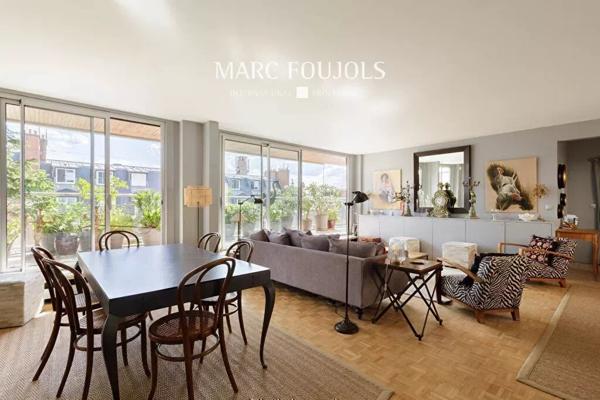 Paris 16 Maison de la radio : Duplex 4 chambres – Terrasses – Parking