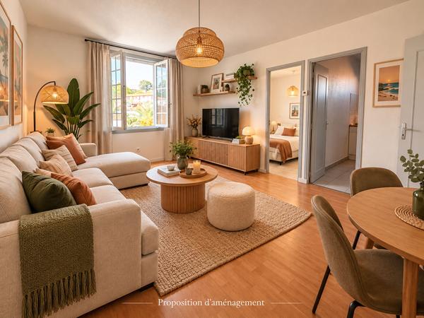 CIBOURE CENTRE-VILLE ? APPARTEMENT T3
