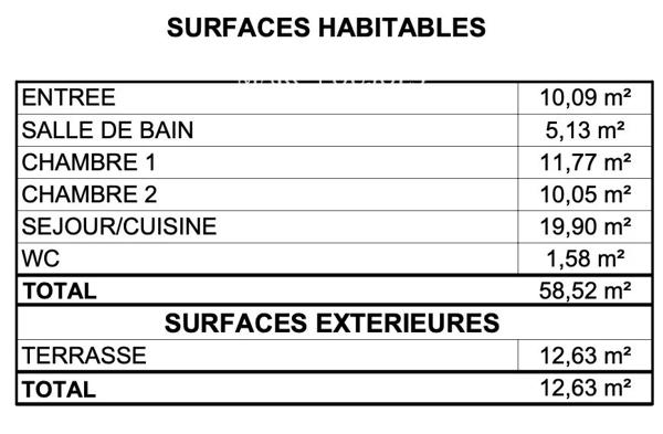 Montriond- appartement neuf vue montagne 2 chambres avec terrasse et parking