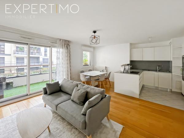 Issy-les-Moulineaux (92130) Appartement 3 pièces meublé – Centre-ville d’Issy-les-Moulineaux – 65 m² avec balcon