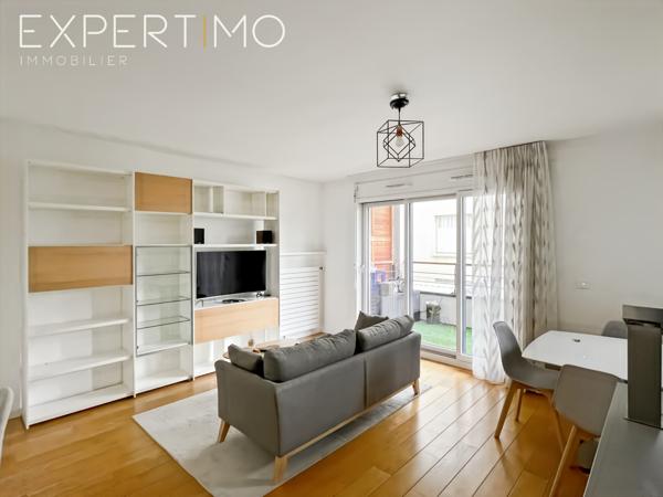 Issy-les-Moulineaux (92130) Appartement 3 pièces meublé – Centre-ville d’Issy-les-Moulineaux – 65 m² avec balcon