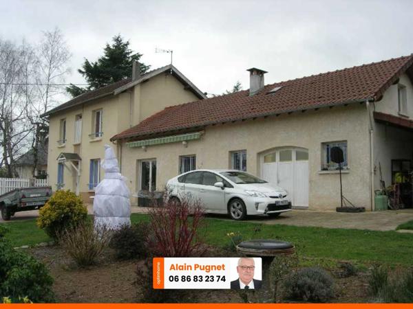 A 8 MINUTES DE LIMOGES SECTEUR ISLE MAGNIFIQUE MAISON PIERRE DE 159 M² 4 CHAMBRES PLUS UN CHALET ET UNE DEPENDANCE