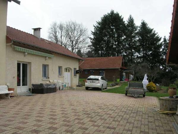 A 8 MINUTES DE LIMOGES SECTEUR ISLE MAGNIFIQUE MAISON PIERRE DE 159 M² 4 CHAMBRES PLUS UN CHALET ET UNE DEPENDANCE